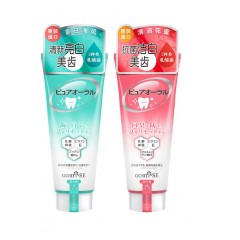 日本进口原装秘素分解牙渍色素铺助净白乳酸菌成人牙膏