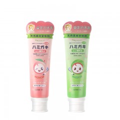 日本原装进口秘素微氟配方强化牙釉质预防龋齿宝宝防蛀牙膏