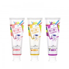 日本原装无氟配方微氟防蛀保护牙釉质温益生元护齿儿童牙膏