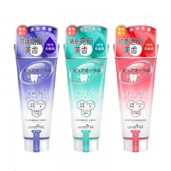 日本进口原装秘素分解牙渍色素铺助净白乳酸菌成人牙膏