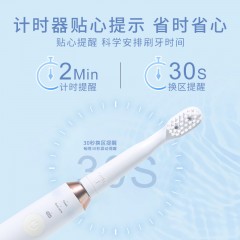 日本原装纳米蓝光+635纳米红光 智能定时换区提醒纳米牙刷