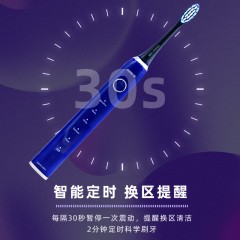 日本原装感应式充电 五档自选模式深入齿间清洁充电式声波振动牙刷