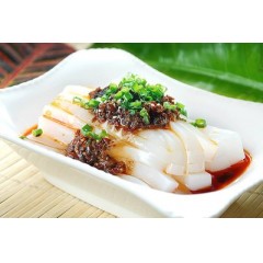 价廉又物美，成条不烂，软而不断，微辣带麻，姜、葱、蒜香味突出味道价廉又物美，成条不烂，软而不断，微辣带麻，姜、葱、蒜香味突出荣昌黄凉粉