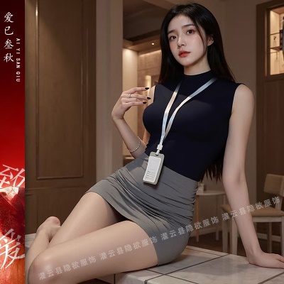 情趣内衣性感制服禁欲系秘书装大码后妈裙纯欲角色扮演OL包臀套装