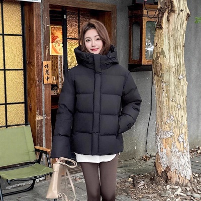 爆款黑色短款 鹅绒服女2026新款金铠甲5.0男女同款东北极寒外套冬