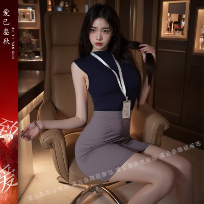 情趣内衣性感制服禁欲系秘书装大码后妈裙纯欲角色扮演OL包臀套装