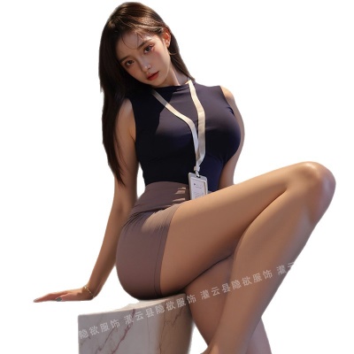 情趣内衣性感制服禁欲系秘书装大码后妈裙纯欲角色扮演OL包臀套装