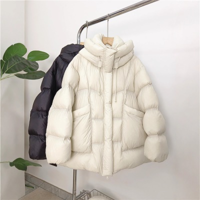 轻奢鹅绒服女2026年冬季新款气质高端加厚洋气云朵泡芙面包服外套