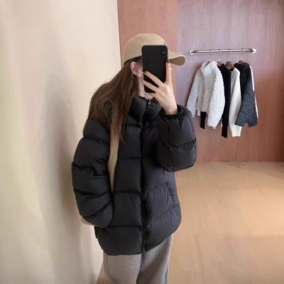 高级感超好看鹅绒服女款冬季2026新款轻盈高蓬松云朵感白鹅绒外套