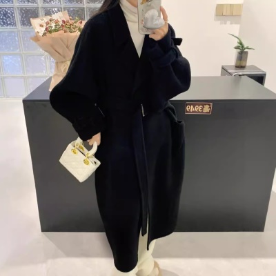 初秋法式上衣纯羊毛大衣冬季外套女高级感秋季穿搭女装羊绒大衣