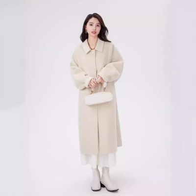 冬季外套女纯羊毛大衣羊绒女双面毛呢小个子穿搭新款2024新款