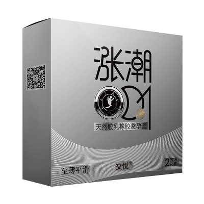 交悦玻尿酸避孕套女性快感高潮液喷剂安全套无人售货机成人性用品