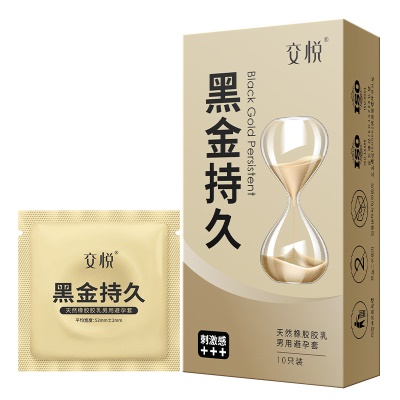 交悦颗粒持久型隔离透声膜螺纹套二只装避孕套工厂直营